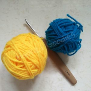 Crochet Basic Granny Square-supplies