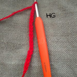 How to Crochet Granny Stripes-Chain 18+2=20
