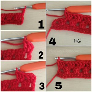 How to Crochet Granny Stripes-Round 3