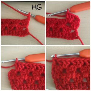 How to Crochet Granny Stripes-Round 4