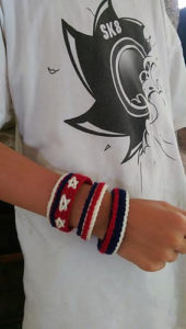 Bracelet & Cuff2-crochet patterns for 4th July