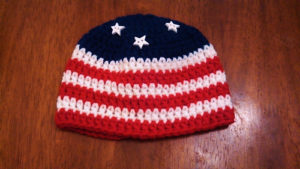 beanies2-crochet patterns for 4th July