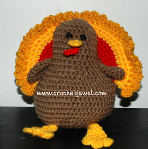 Turkey Softie-Crochet Turkey Patterns