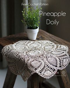 Pineapple Crochet Doily Patterns