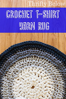 13 Free Crochet Patterns For T Shirt Yarn Rug You Would Love