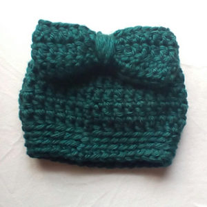 Messy Bun Hat Free Crochet Patterns