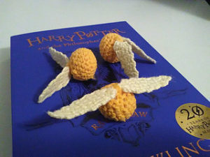 Free Crochet Patterns Harry Potter Golden Snitch