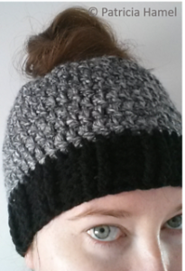 Messy Bun Hat Free Crochet Patterns