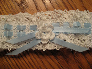 Free Easy Crochet Patterns for a Bridal Garter/ Wedding Garter