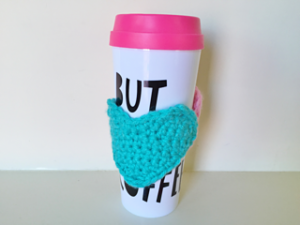 Free Easy Crochet Patterns for Valentine's Day Cup Cozy