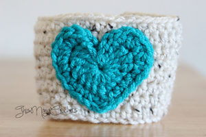 Free Easy Crochet Patterns for Valentine's Day Cup Cozy