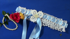 Free Easy Crochet Patterns for a Bridal Garter/ Wedding Garter