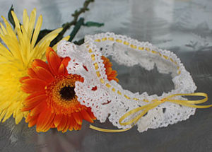 Free Easy Crochet Patterns for a Bridal Garter/ Wedding Garter