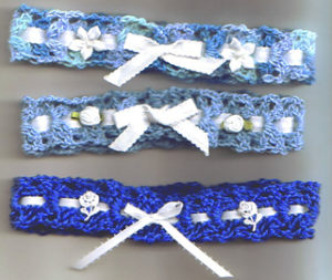 Free Easy Crochet Patterns for a Bridal Garter/ Wedding Garter