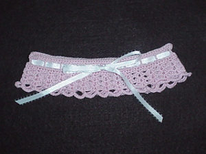 Free Easy Crochet Patterns for a Bridal Garter/ Wedding Garter