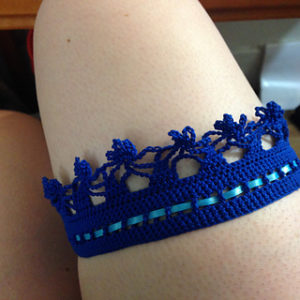 Free Easy Crochet Patterns for a Bridal Garter/ Wedding Garter