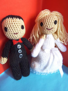 Free Crochet Patterns for Bride and Groom Wedding Couple Dolls