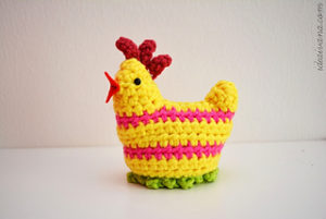 Free Crochet Patterns for Easter Egg Cover, Egg Cozy & Egg Warmer