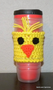 Free Crochet Patterns for Egg Easter Mug Cozy/ Cup Cozy/ Bottle Cozy