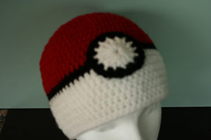 Pokemon Inspired Free Crochet Patterns for Pokeball Hats