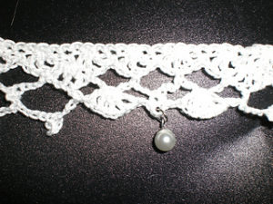 Free Crochet Patterns for a Wedding Choker or Bridal Choker