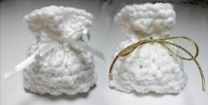 Free Crochet Patterns for Wedding Favor Bags & Wedding Favor Sachets