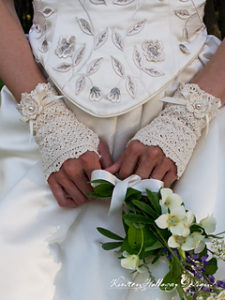 Free Crochet Patterns for Bridal Gloves or Wedding Gloves