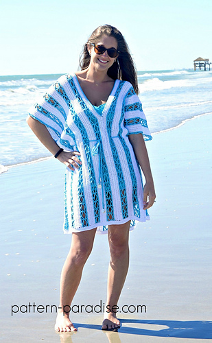 25 Free Crochet Patterns for Beautiful Beach Cover Ups