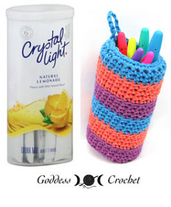 Free Crochet Patterns for Crochet Hanging Basket using Aran/ Worsted Weight Yarn