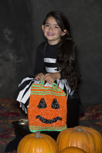 Free Crochet Patterns for Pumpkin Halloween Trick or Treat Bags