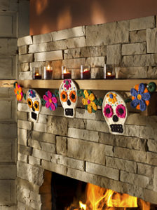 Free Crochet Patterns for a Halloween Banner with other designs 