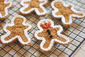 Free Crochet Patterns for Gingerbread Man Ornaments