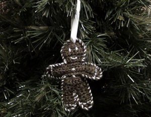 Free Crochet Patterns for Gingerbread Man Ornaments