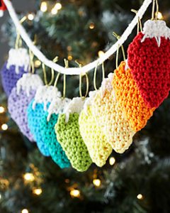 Free Crochet Patterns Christmas Lights - Christmas Banner