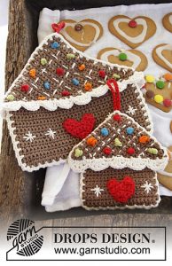 Free Crochet Patterns for Gingerbread Ornaments