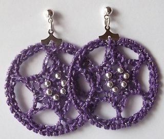 18 Free Crochet Patterns for Crochet Hoop Earrings