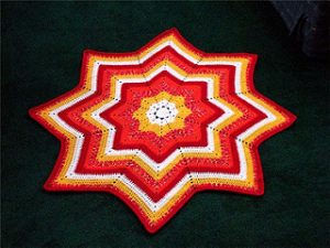 Star Crochet Baby Blanket Free Crochet Patterns