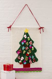 Christmas Advent Calendar for Gift Keeping Free Crochet Patterns