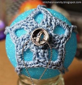 Designer Christmas Baubles Free Crochet Patterns