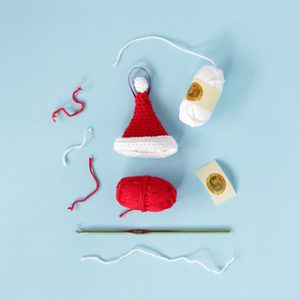 Free Crochet Patterns for Santa Hat Ornament