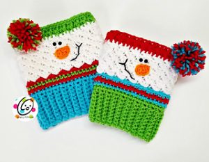 Free Easy Crochet Patterns for Christmas Boot Cuffs