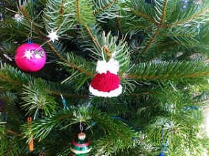 Free Crochet Patterns for Santa Hat Ornament