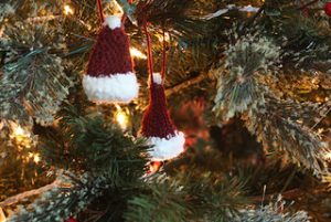 Free Crochet Patterns for Santa Hat Ornament