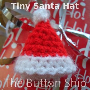 Free Crochet Patterns for Santa Hat Ornament