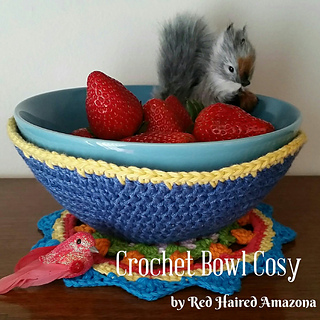 Make a Microwave Bowl Cozy / Potholder, Peggy Hazelwood