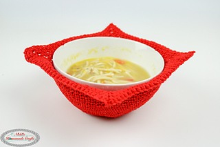 Soup Bowl Cozy Crochet Pattern - #AC05197